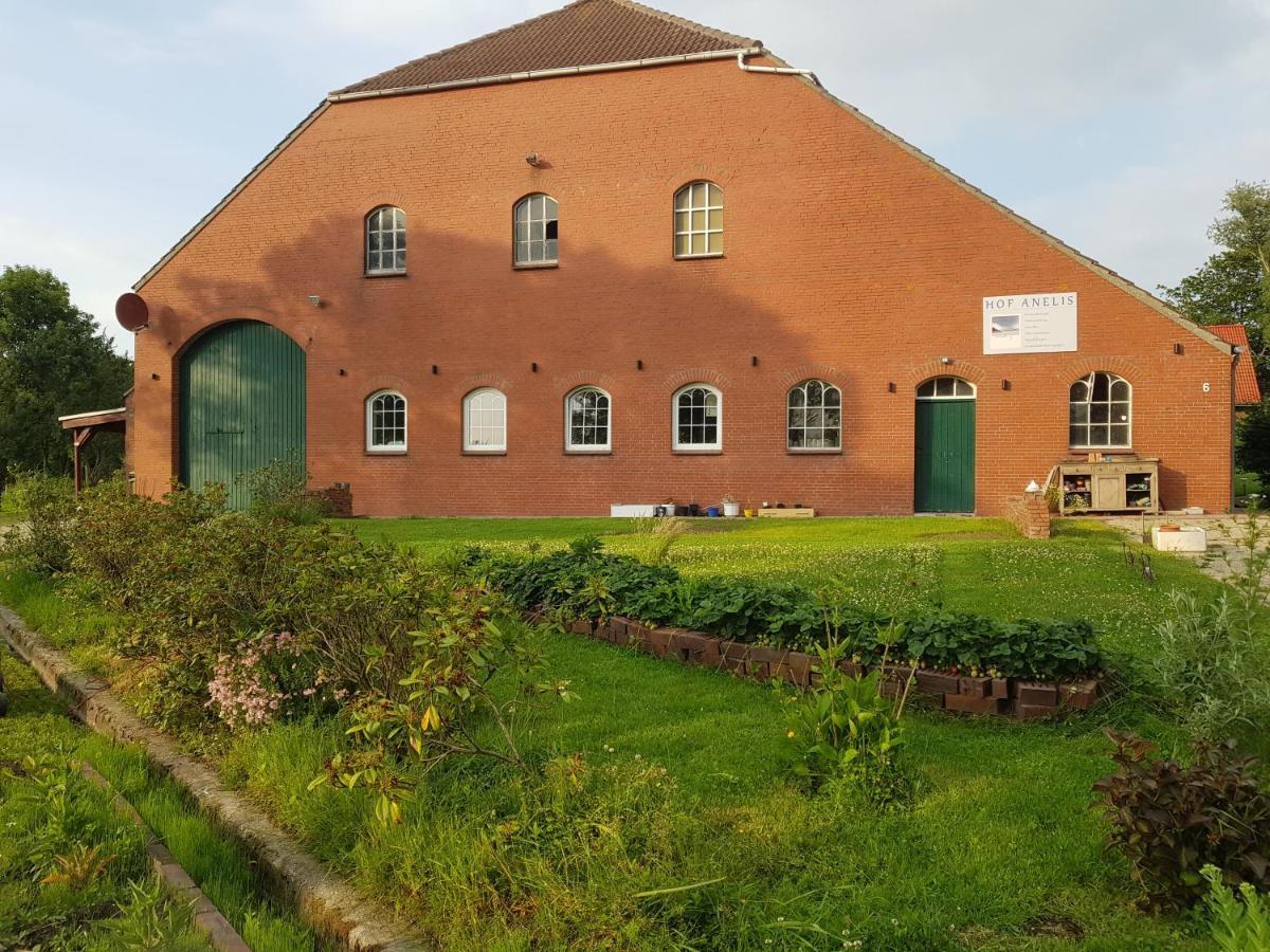 Ferienwohnung Gulfhof Anelis Krummhörn Exterior foto