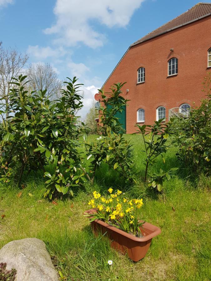 Ferienwohnung Gulfhof Anelis Krummhörn Exterior foto